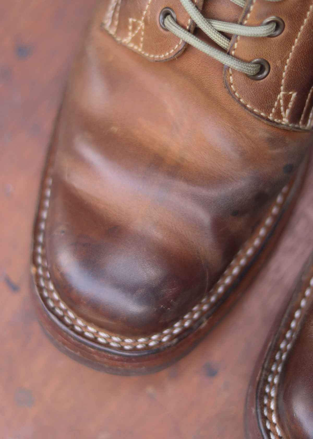 Photo by januardwijuang on March 1, 2026 of the JanSewn Boots JS-200 in indonesian Tan Pull Up.