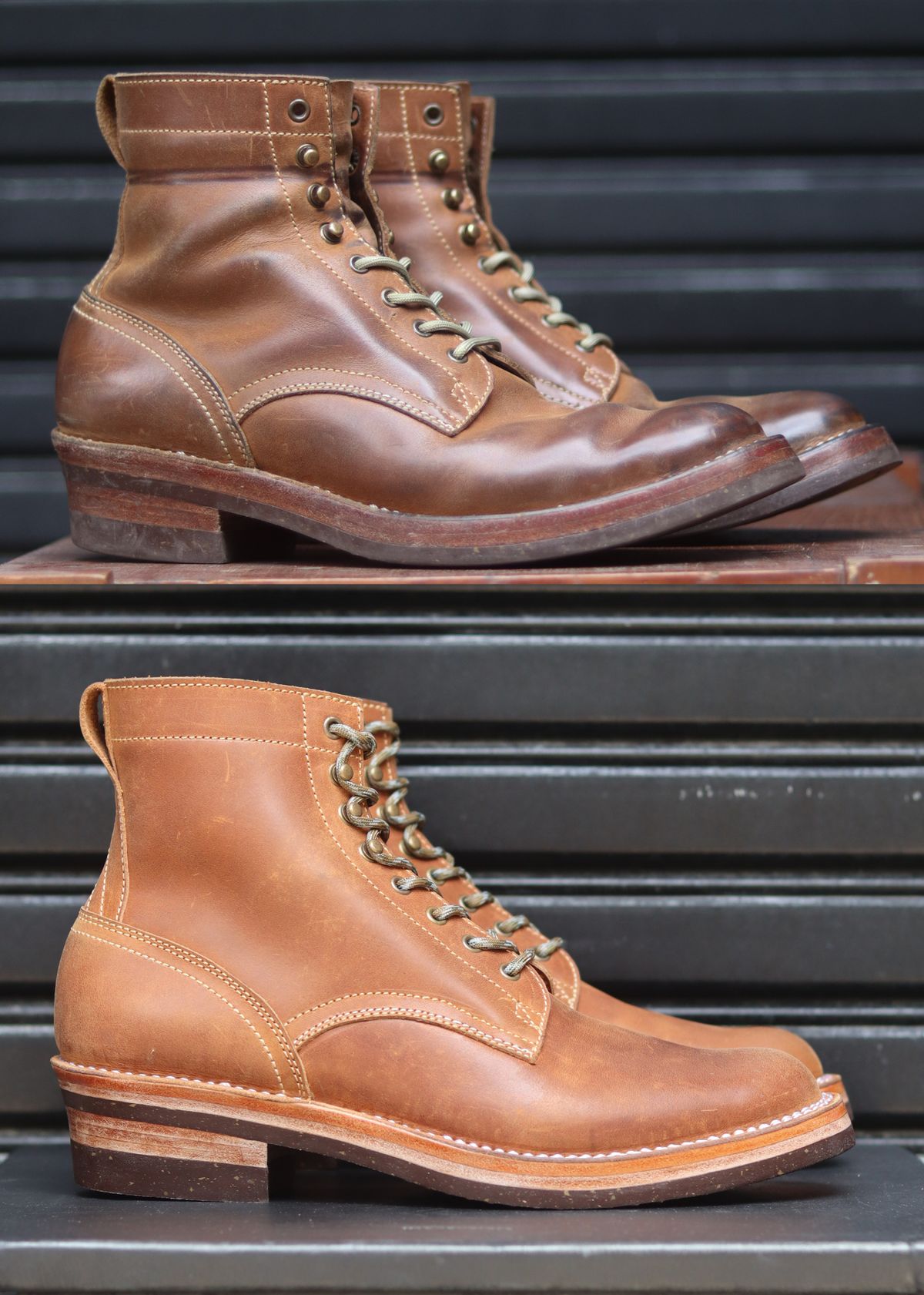 Photo by januardwijuang on March 2, 2026 of the JanSewn Boots JS-200 in indonesian Tan Pull Up.