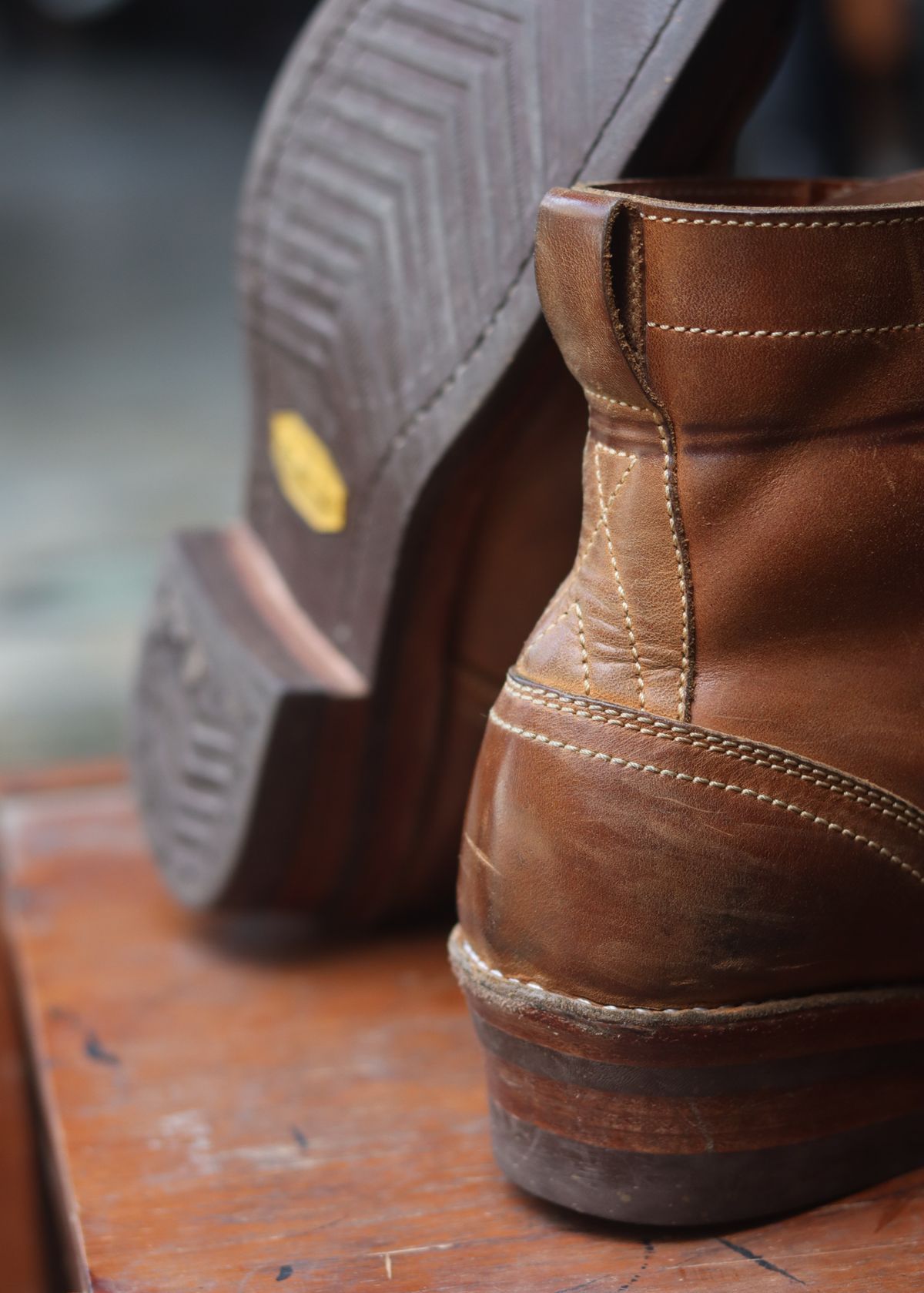 Photo by januardwijuang on March 31, 2026 of the JanSewn Boots JS-200 in indonesian Tan Pull Up.