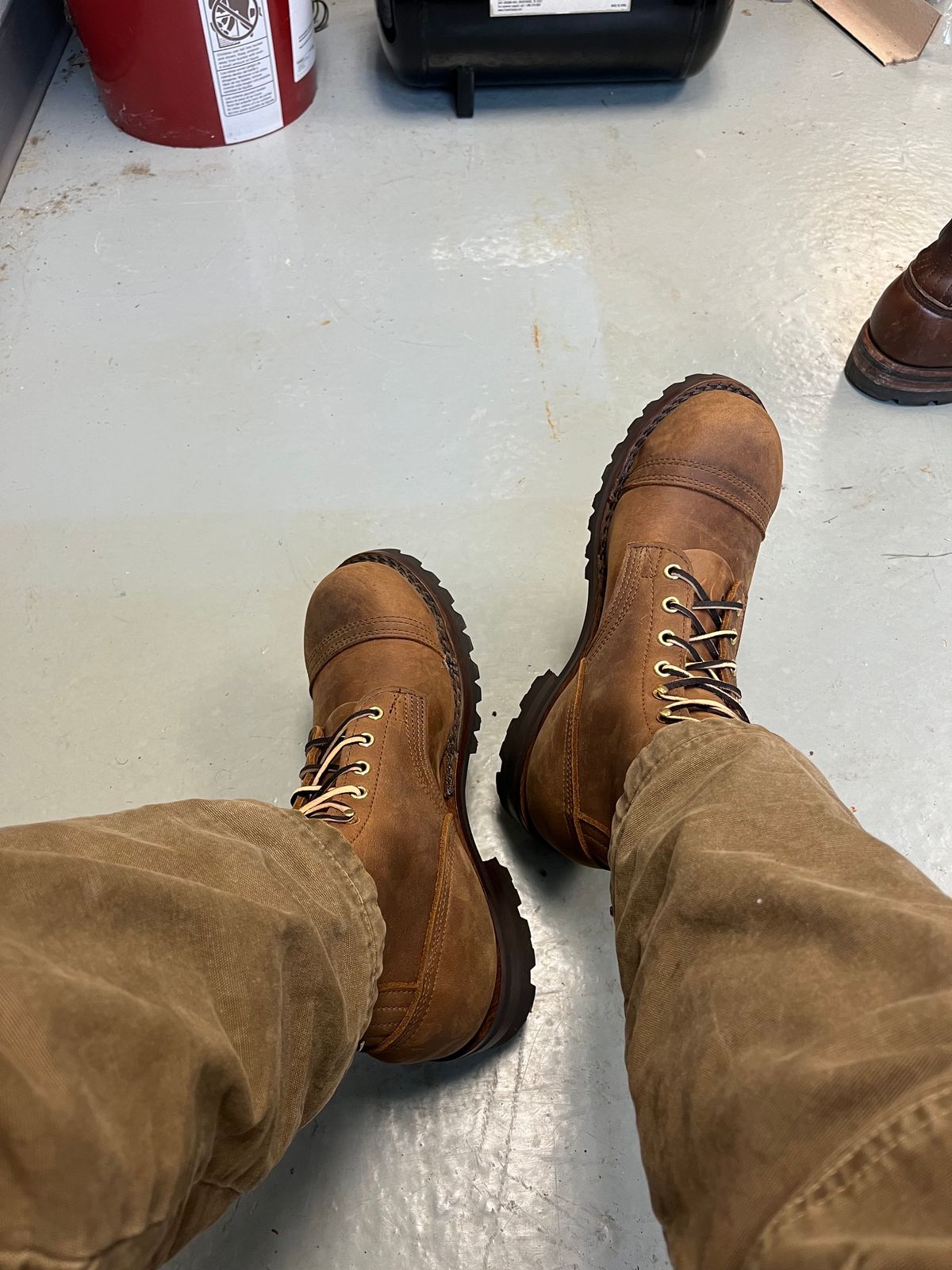 Photo by SirGilbert on October 20, 2023 of the Nicks BuilderPro in Seidel WeatherShield Brown.