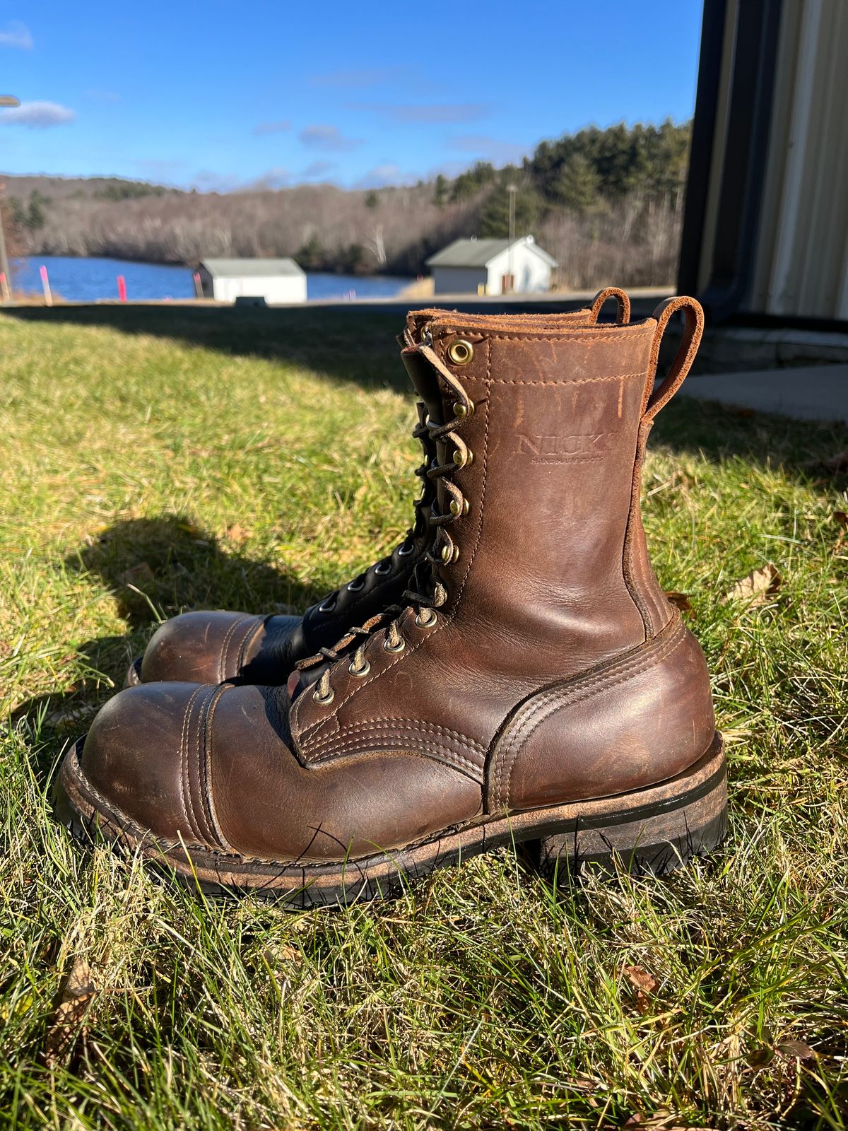 Photo by SirGilbert on January 5, 2024 of the Nicks BuilderPro in Seidel WeatherShield Brown.