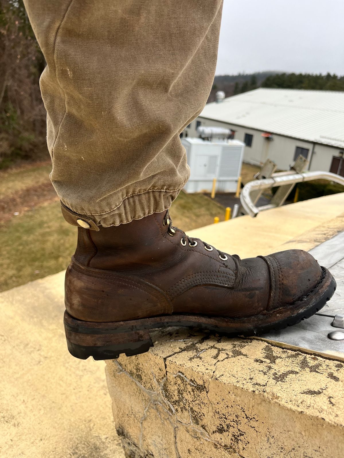 Photo by SirGilbert on March 27, 2024 of the Nicks BuilderPro in Seidel WeatherShield Brown.
