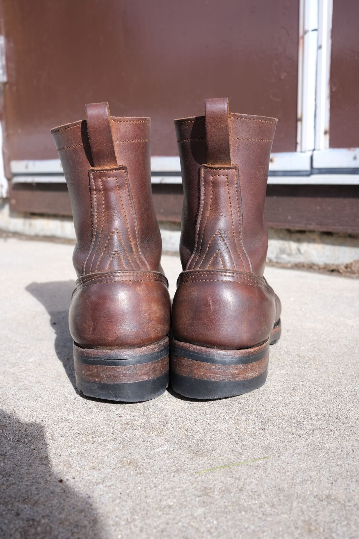 Photo by SirGilbert on April 5, 2024 of the Nicks BuilderPro in Seidel WeatherShield Brown.