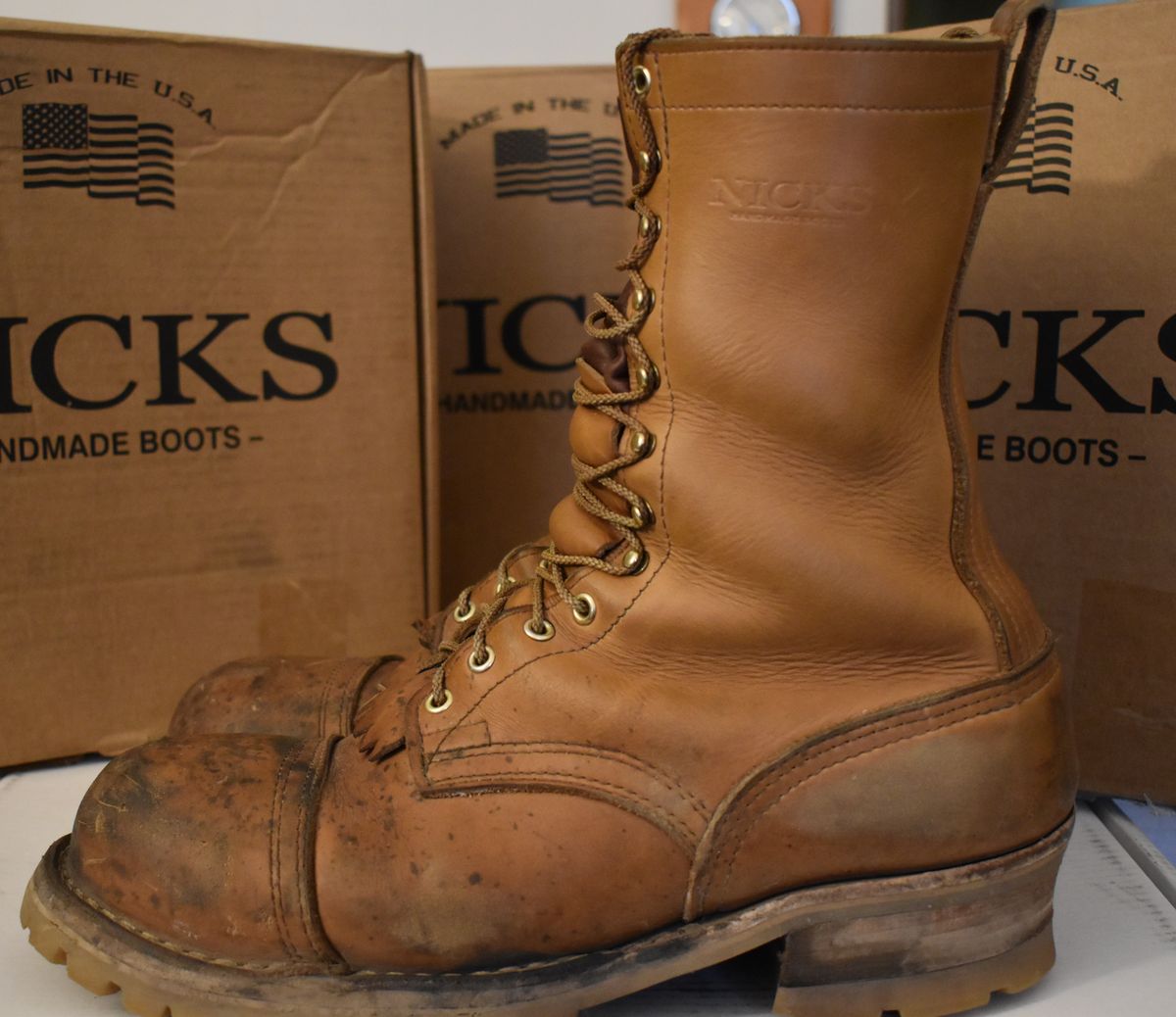 Photo by Mechanical_J on March 2, 2024 of the Nicks BuilderPro in Seidel 1964 Tan.