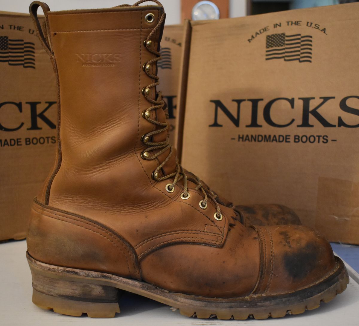 Photo by Mechanical_J on March 2, 2024 of the Nicks BuilderPro in Seidel 1964 Tan.