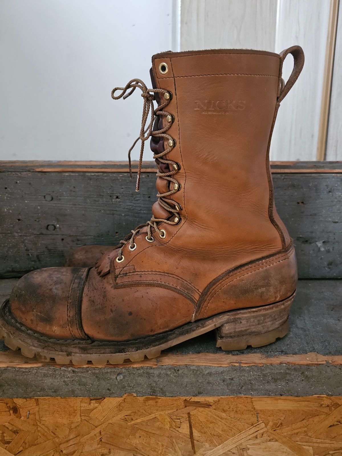 Photo by Mechanical_J on April 1, 2024 of the Nicks BuilderPro in Seidel 1964 Tan.