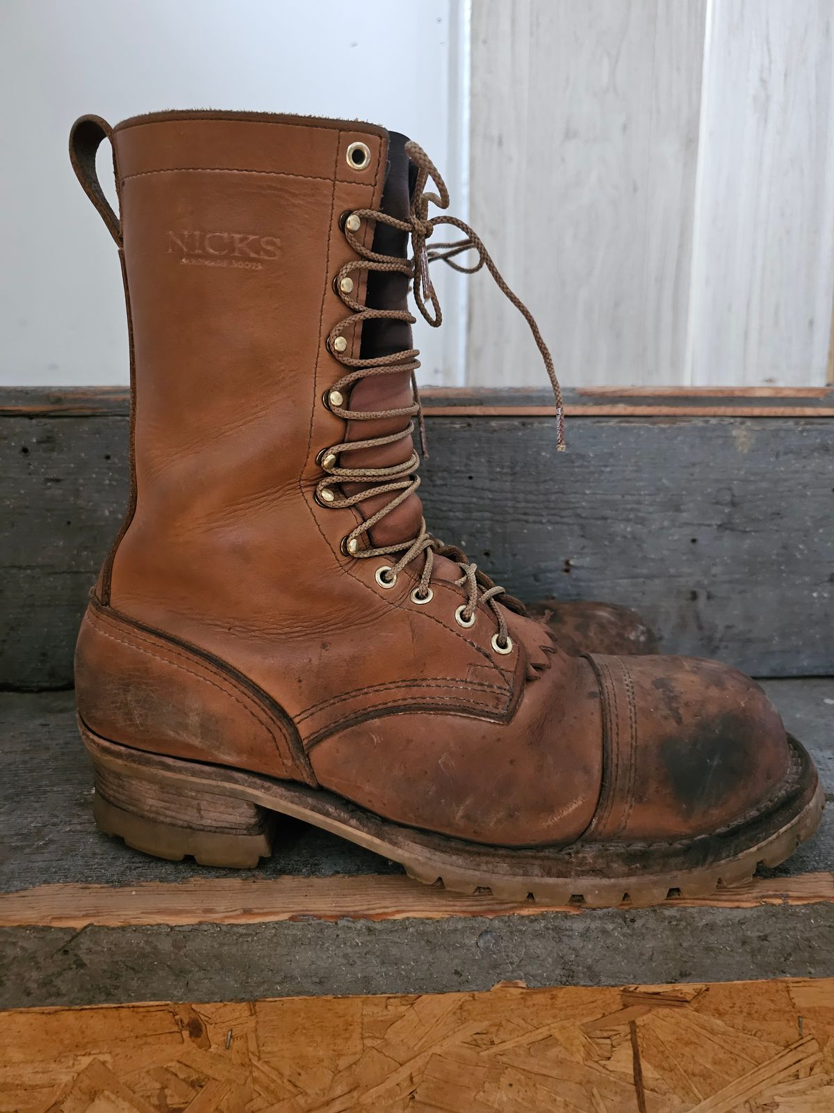 Photo by Mechanical_J on April 1, 2024 of the Nicks BuilderPro in Seidel 1964 Tan.