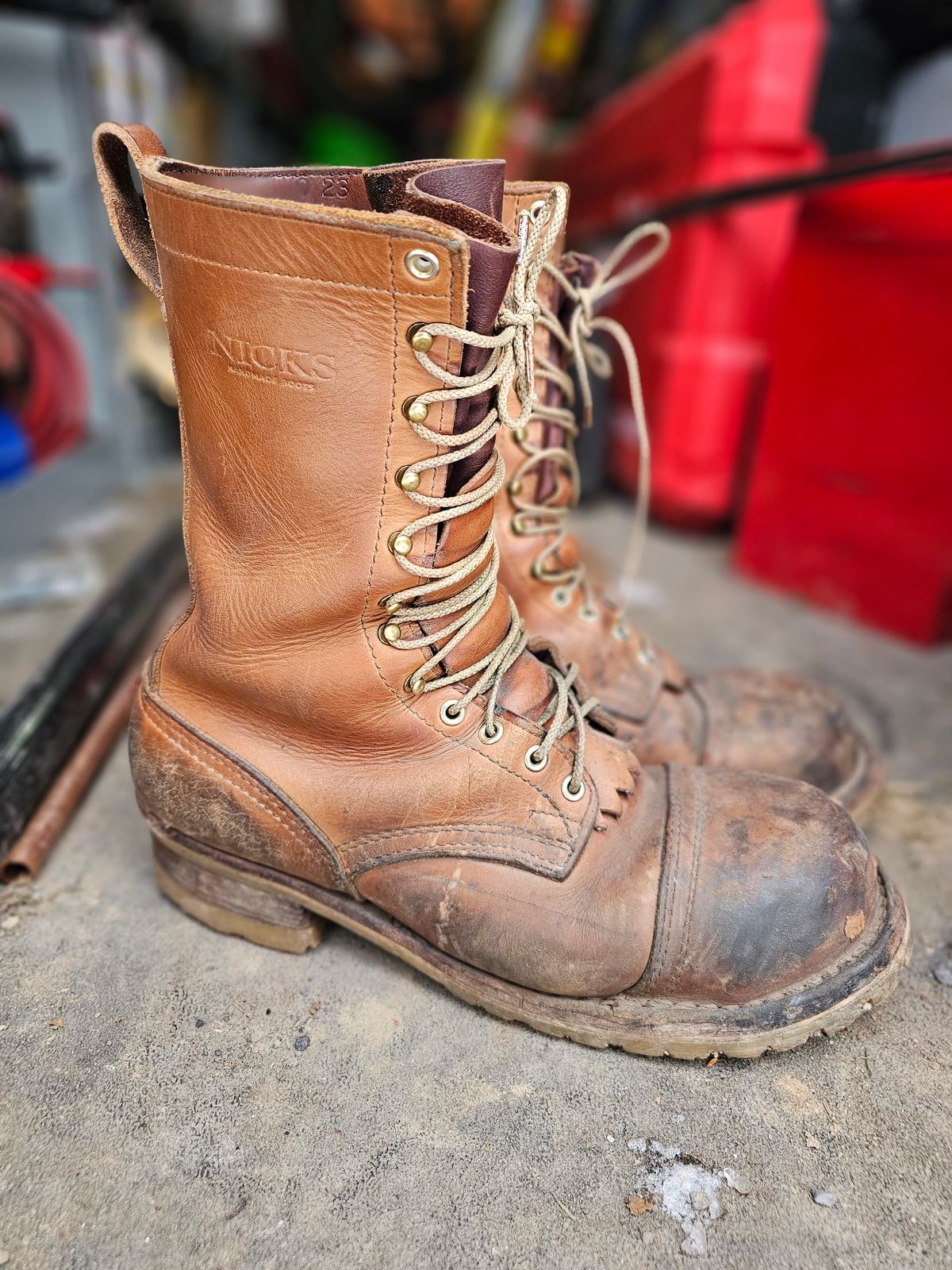 Photo by Mechanical_J on January 18, 2025 of the Nicks BuilderPro in Seidel 1964 Tan.