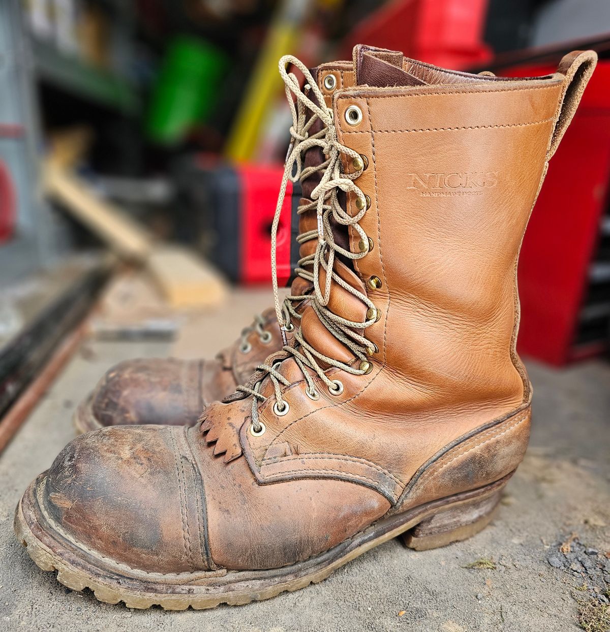 Photo by Mechanical_J on January 18, 2025 of the Nicks BuilderPro in Seidel 1964 Tan.