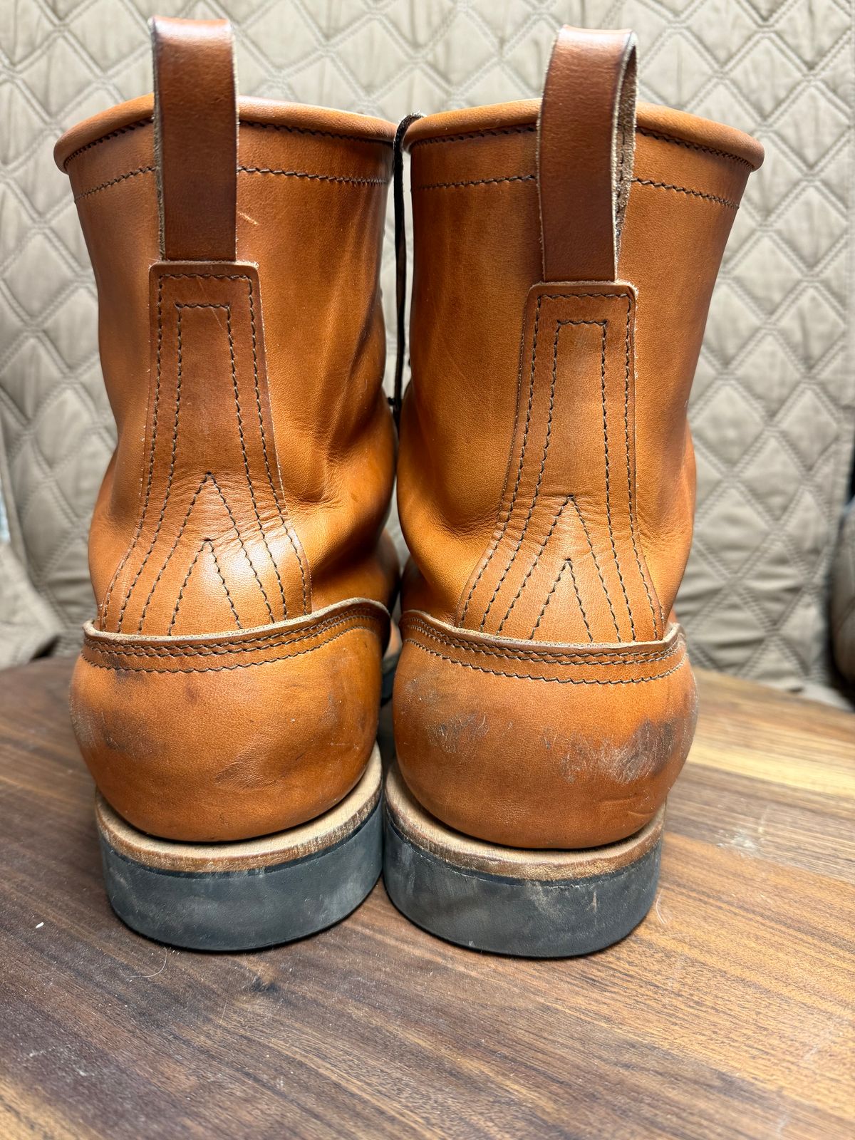 Photo by Mechanical_J on November 3, 2025 of the Nicks DomePro in Wickett & Craig Natural Double Stuffed.