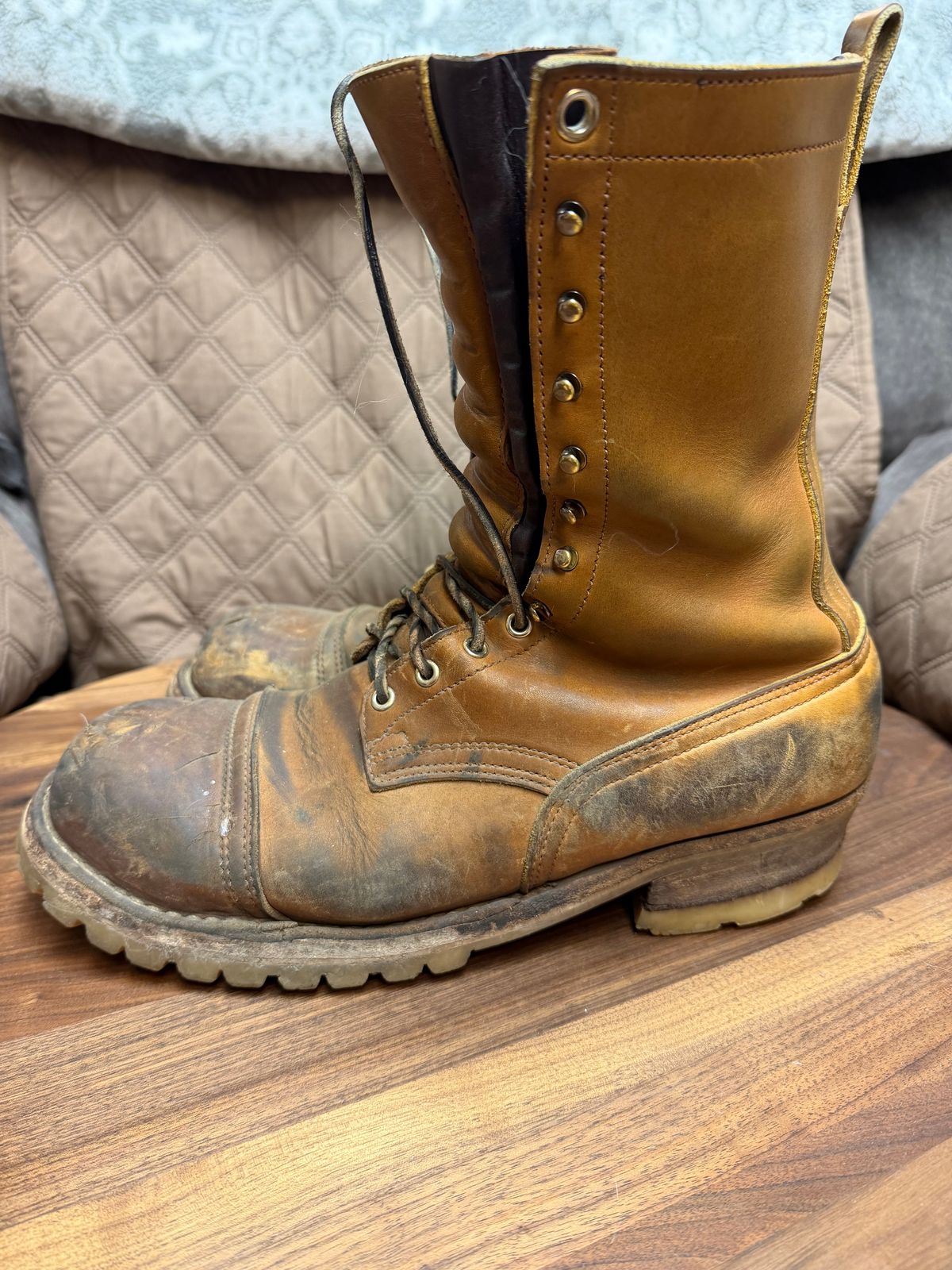 Photo by Mechanical_J on October 2, 2025 of the Nicks Builderpro HD in Spokane Honey.