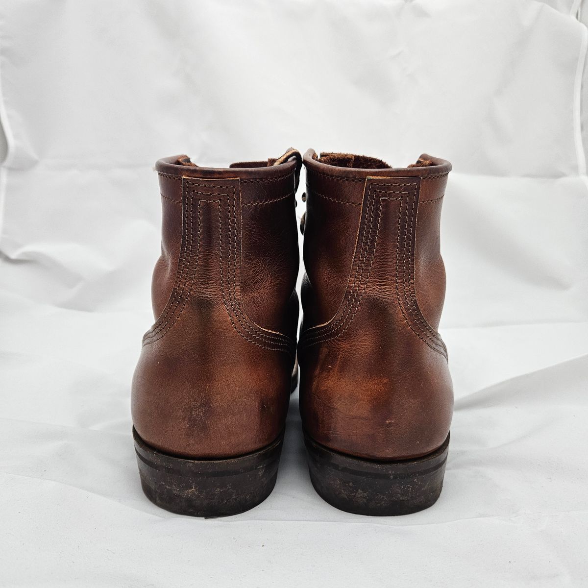 Photo by kudusole on November 5, 2024 of the Nicks Lace Up Heritage in Italian Brown Cypress.