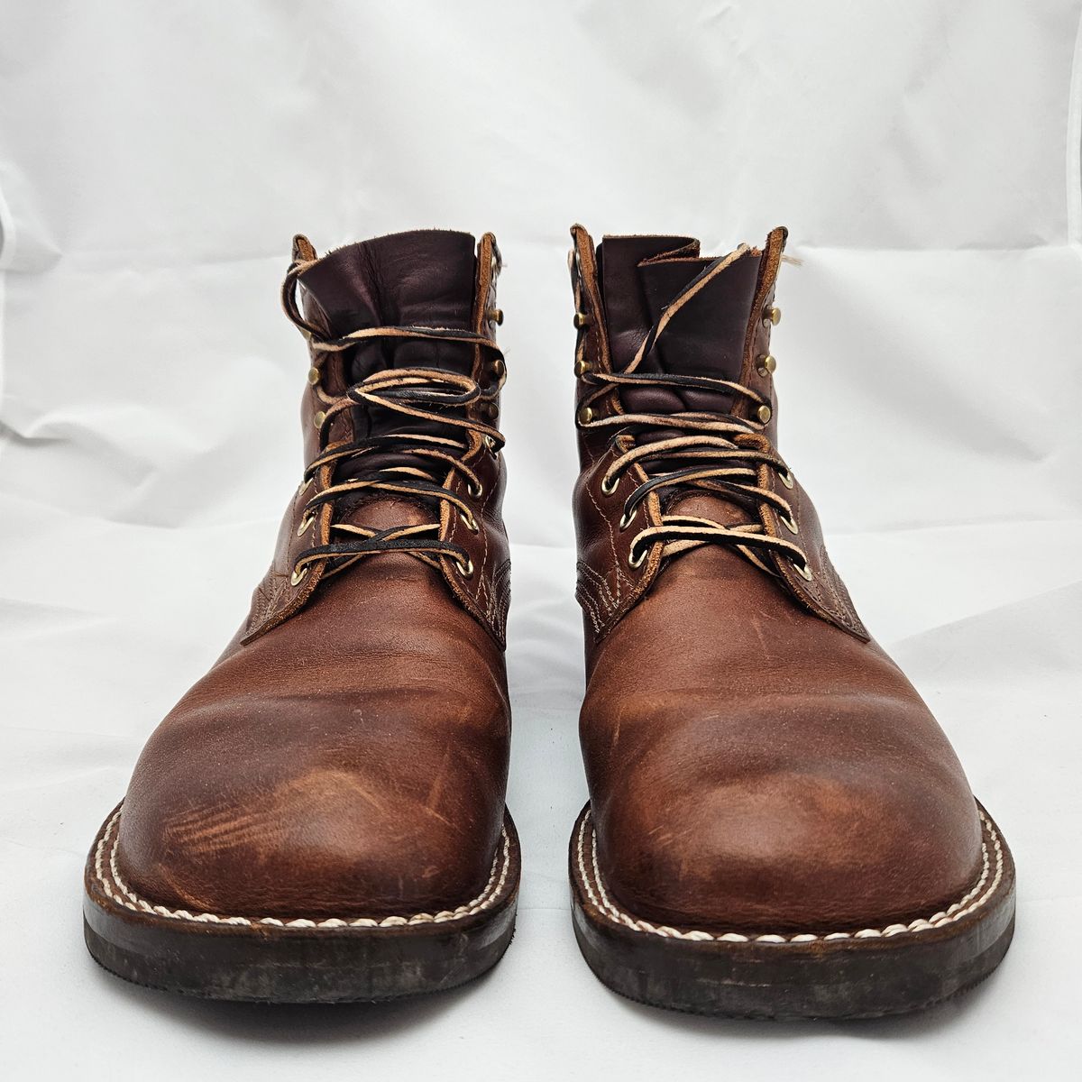 Photo by kudusole on November 5, 2024 of the Nicks Lace Up Heritage in Italian Brown Cypress.