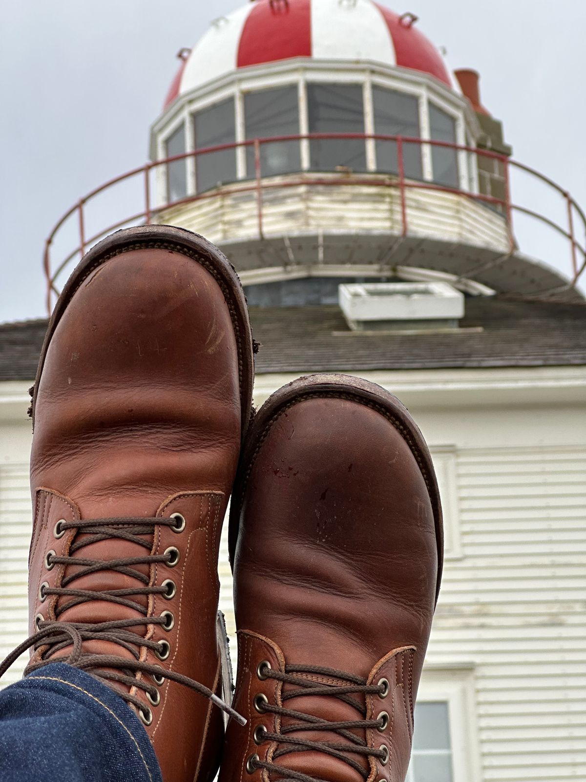 Photo by Chickenman on December 1, 2023 of the Viberg Service Boot in Tempesti Elbamatt.