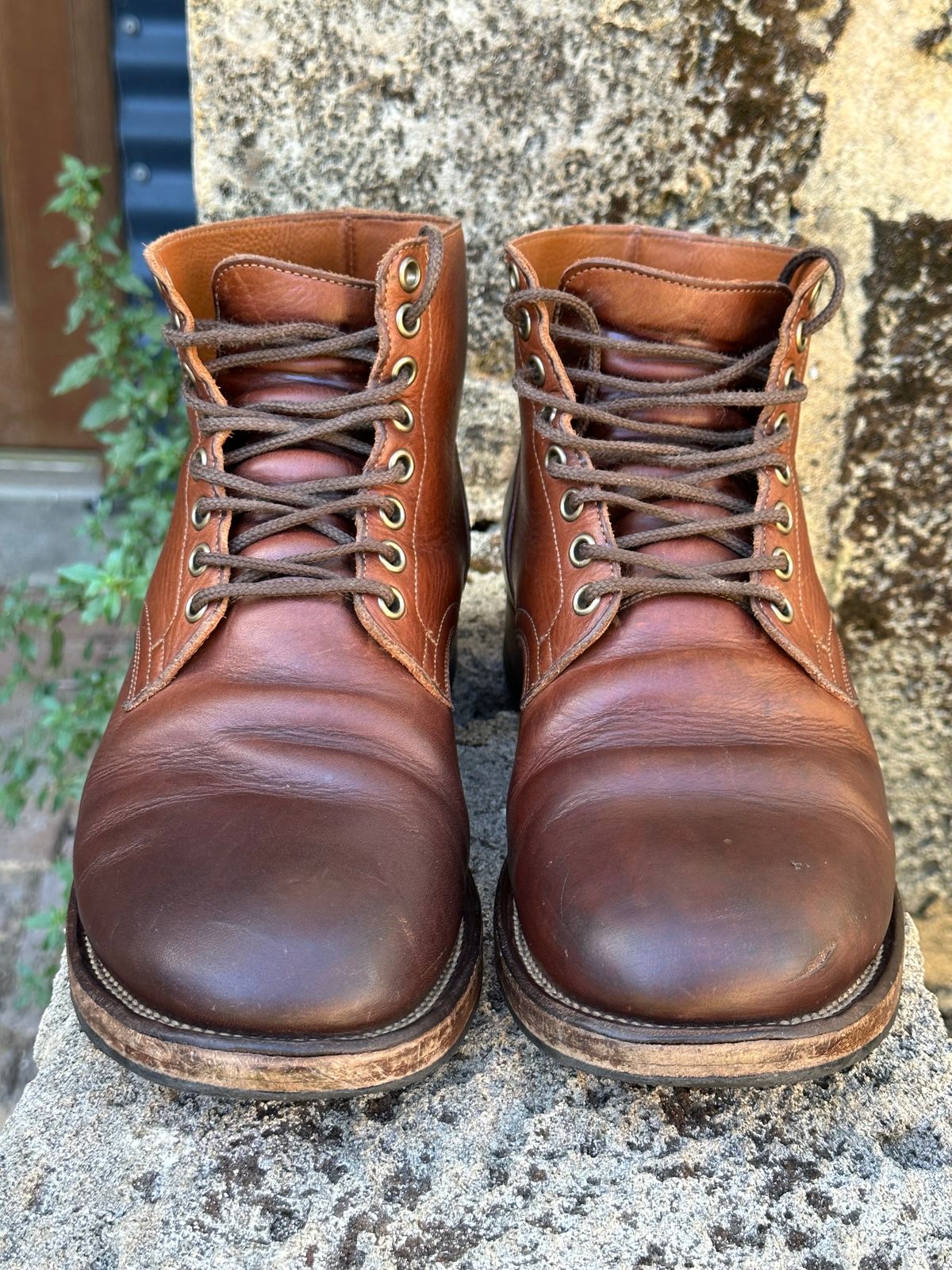 Photo by Chickenman on February 5, 2024 of the Viberg Service Boot in Tempesti Elbamatt.
