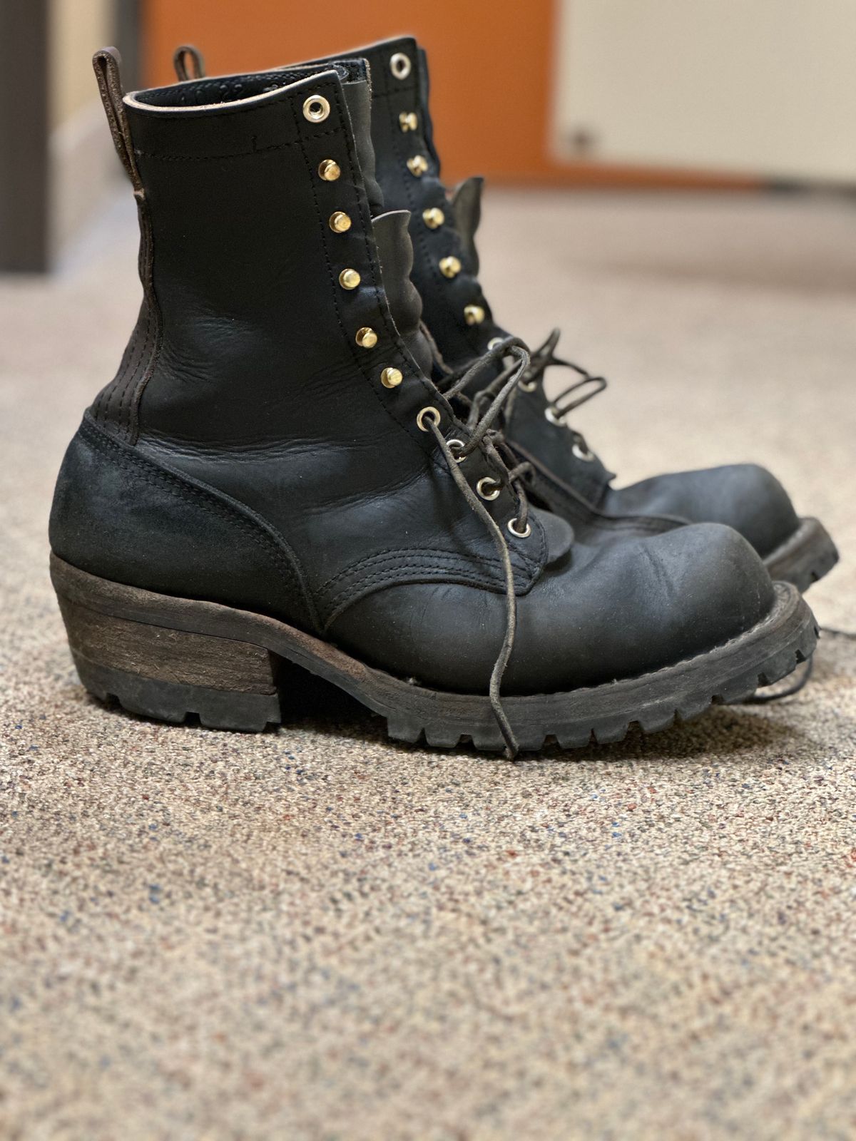 Photo by crkath77 on February 1, 2023 of the Nicks Unlisted Model in Horween Black Chromexcel.