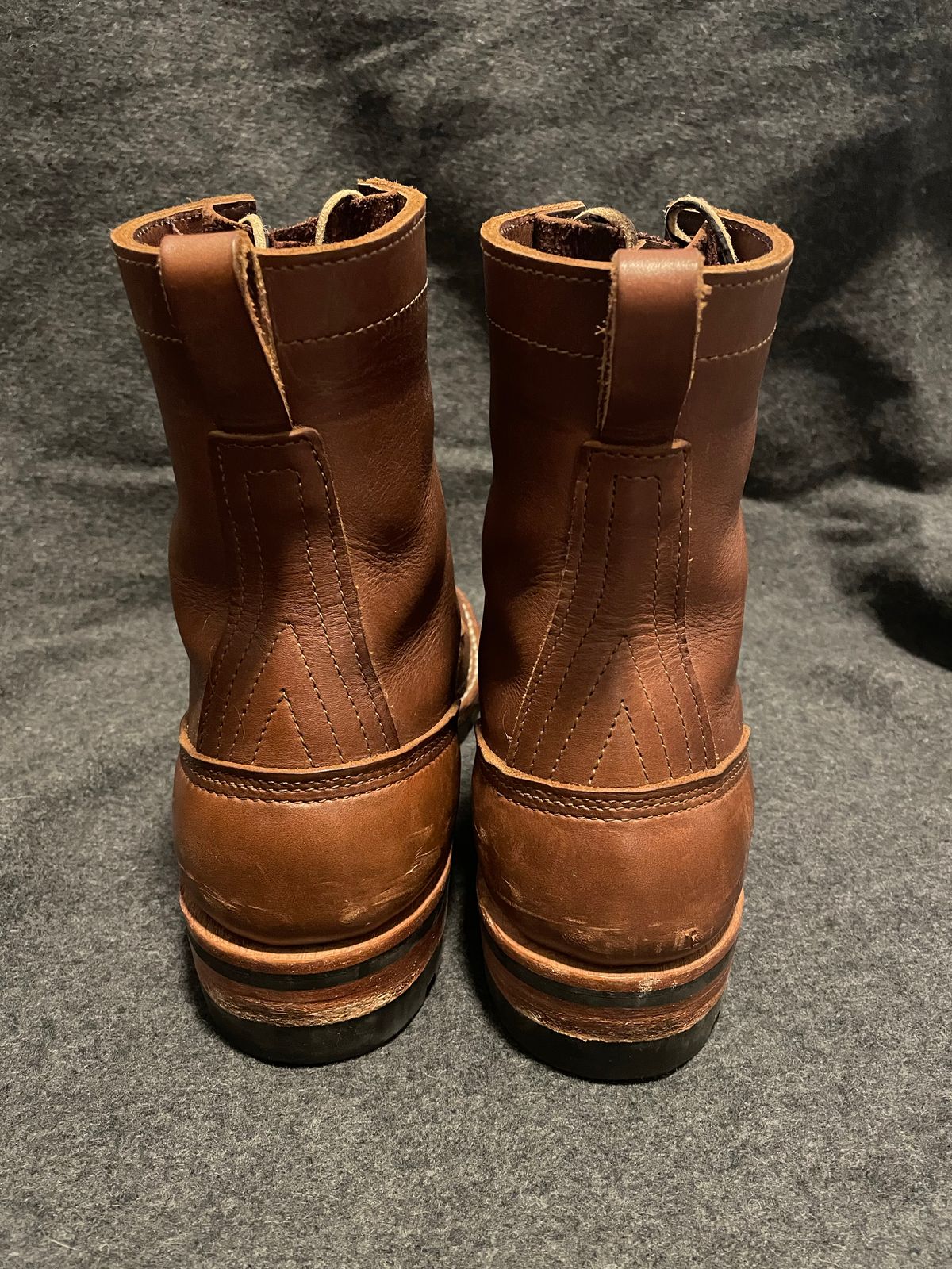 Photo by jjk_boots on November 2, 2022 of the Nicks Overlander in Seidel 1964 Brown.