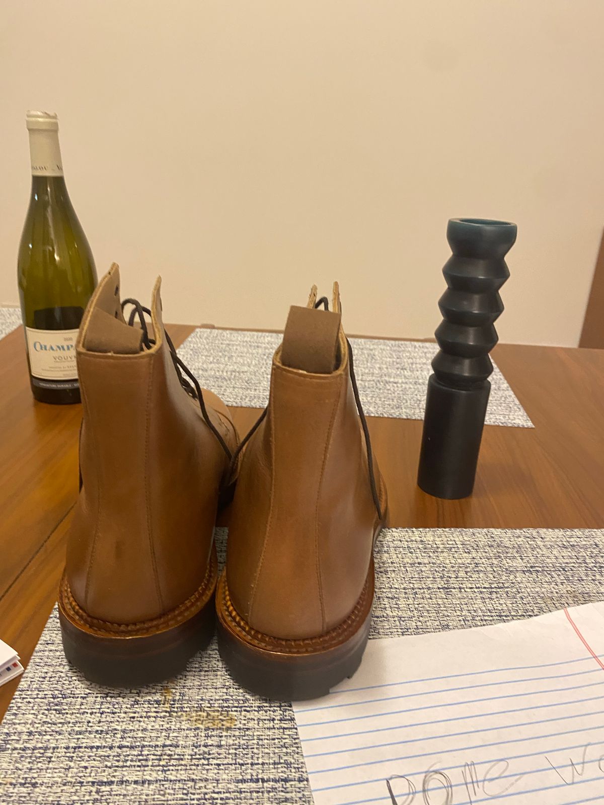 Photo by bootbastard on October 4, 2022 of the Crockett & Jones Coniston in Unlisted Leather.