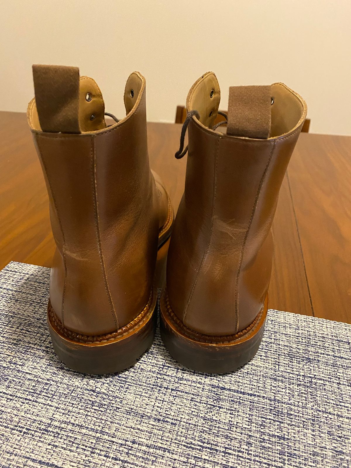 Photo by bootbastard on November 10, 2022 of the Crockett & Jones Coniston in Unlisted Leather.