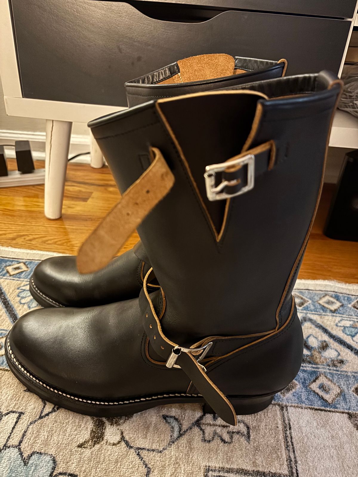 Photo by bootbastard on October 25, 2025 of the Attractions BILTBUCK Lot 269 in Attractions Heavy Weight Kipskin.