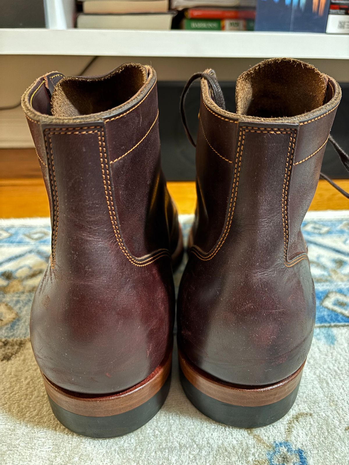 Photo by bootbastard on December 6, 2025 of the Attractions BILTBUCK Lot 269 in Attractions Heavy Weight Kipskin.