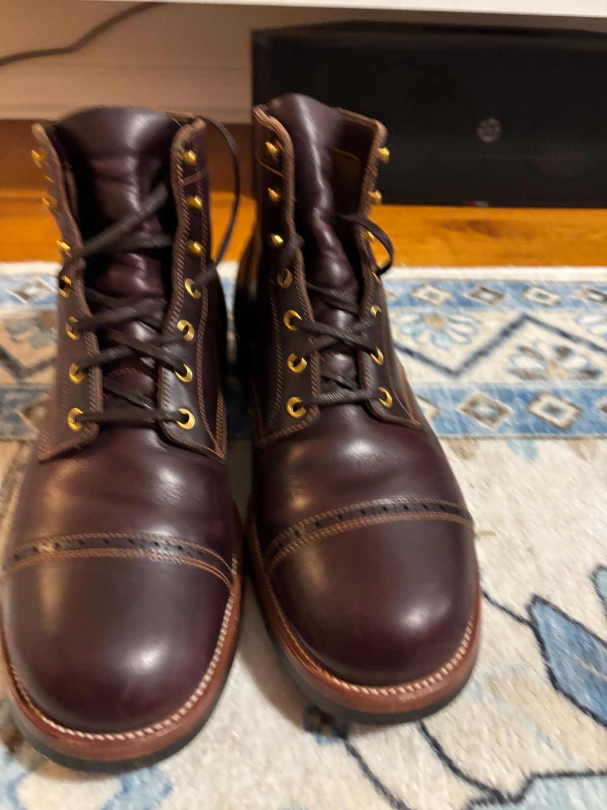 Photo by bootbastard on December 6, 2025 of the Attractions BILTBUCK Lot 269 in Attractions Heavy Weight Kipskin.