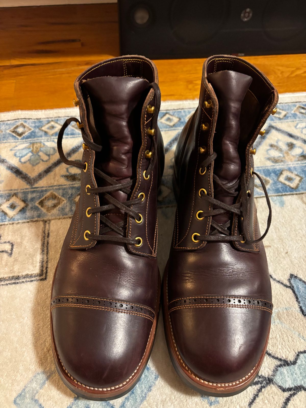 Photo by bootbastard on December 6, 2025 of the Attractions BILTBUCK Lot 269 in Attractions Heavy Weight Kipskin.