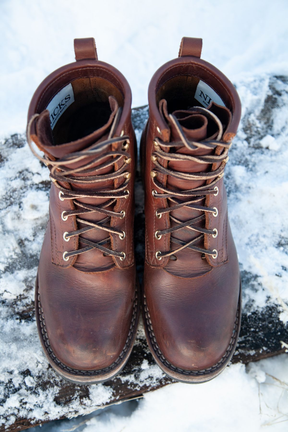 Photo by rustywrench67 on December 4, 2022 of the Nicks Falcon in Seidel 1964 Brown.