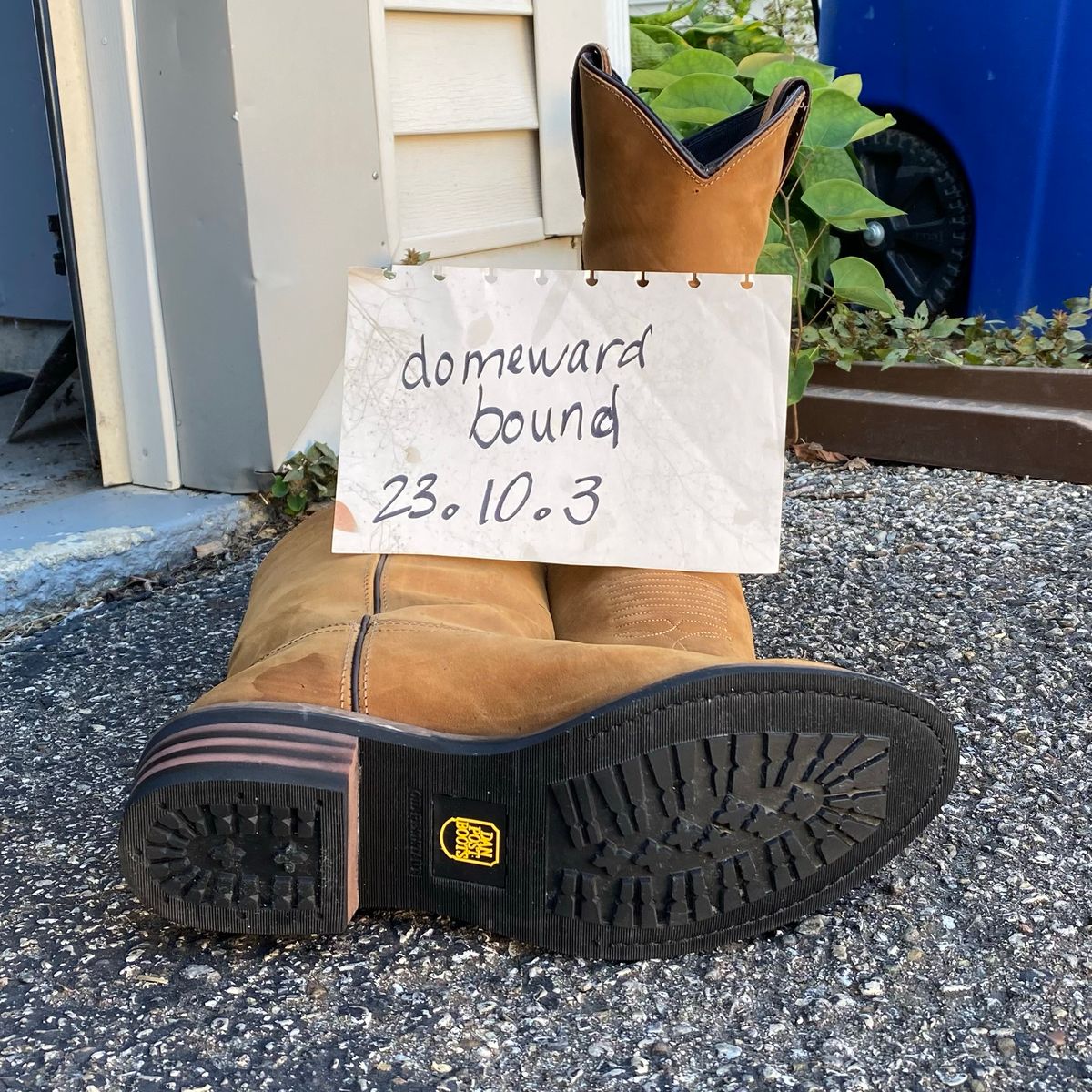 Photo by leocurrently on October 2, 2023 of the Dan Post Alberqurque in Unknown Leather.
