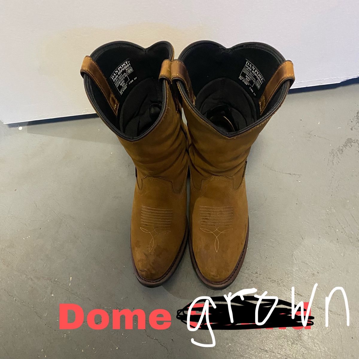 Photo by leocurrently on November 3, 2023 of the Dan Post Alberqurque in Unknown Leather.