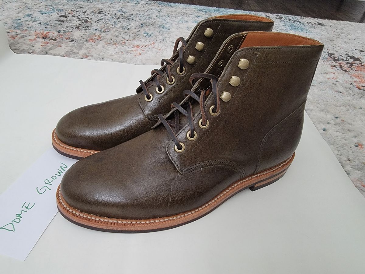 Photo by anonymouz on November 6, 2023 of the Grant Stone Diesel Boot in Incas Jungle Kangaroo.
