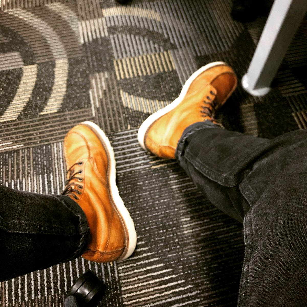 Photo by TY on September 4, 2020 of the Red Wing 6-Inch Classic Moc in S.B. Foot Oro-Iginal.