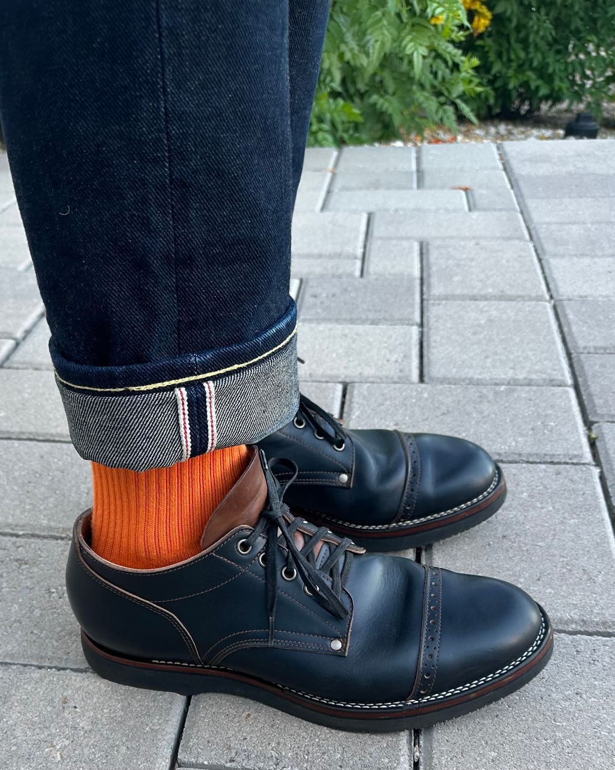 Photo by austinrylees on October 20, 2025 of the New River Boot Quade in Horween Horse Front Strips.