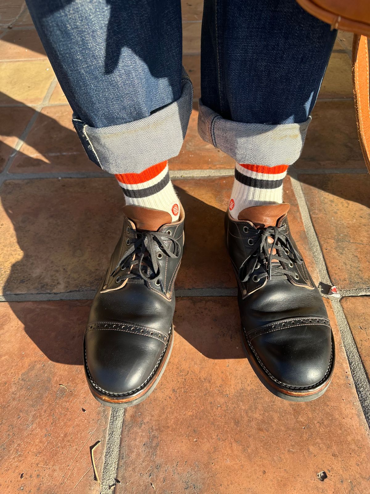 Photo by austinrylees on October 31, 2025 of the New River Boot Quade in Horween Horse Front Strips.