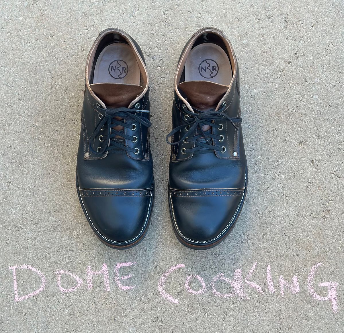 Photo by austinrylees on November 2, 2025 of the New River Boot Quade in Horween Horse Front Strips.