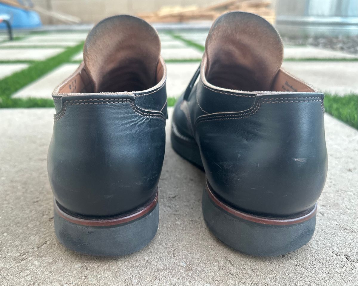 Photo by austinrylees on December 2, 2025 of the New River Boot Quade in Horween Horse Front Strips.