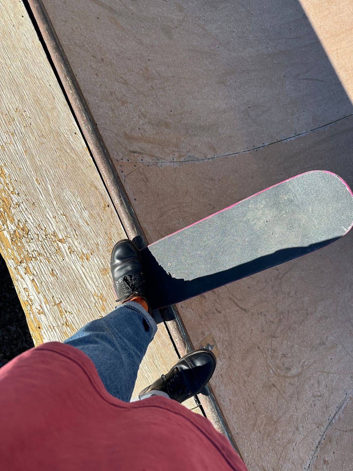 Photo by austinrylees on December 13, 2025 of the New River Boot Quade in Horween Horse Front Strips.