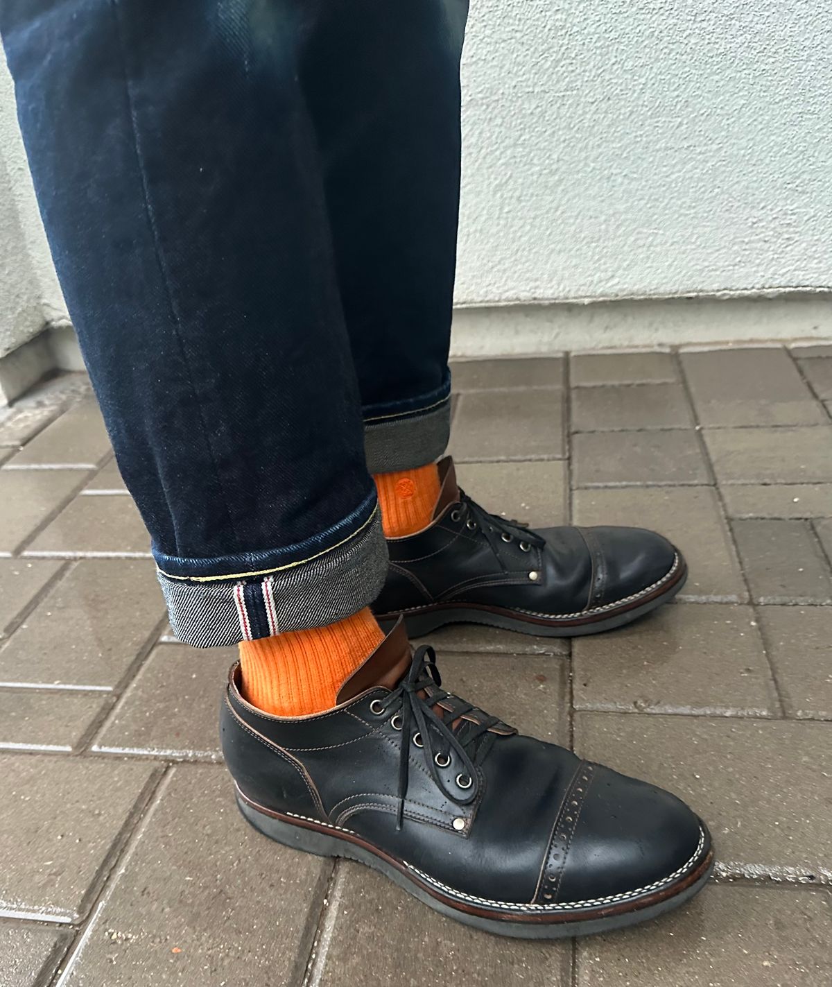 Photo by austinrylees on January 7, 2026 of the New River Boot Quade in Horween Horse Front Strips.