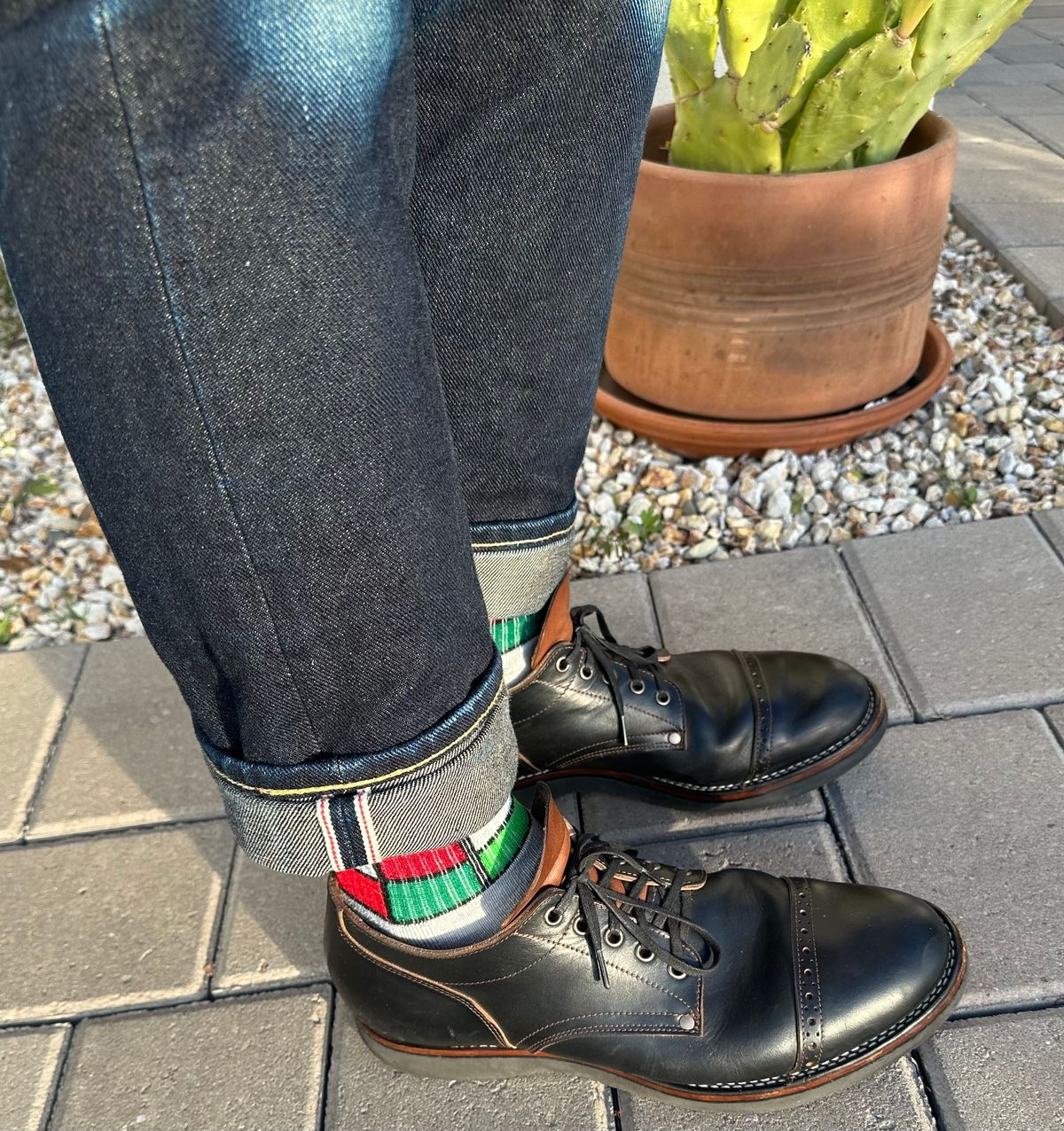 Photo by austinrylees on January 12, 2026 of the New River Boot Quade in Horween Horse Front Strips.