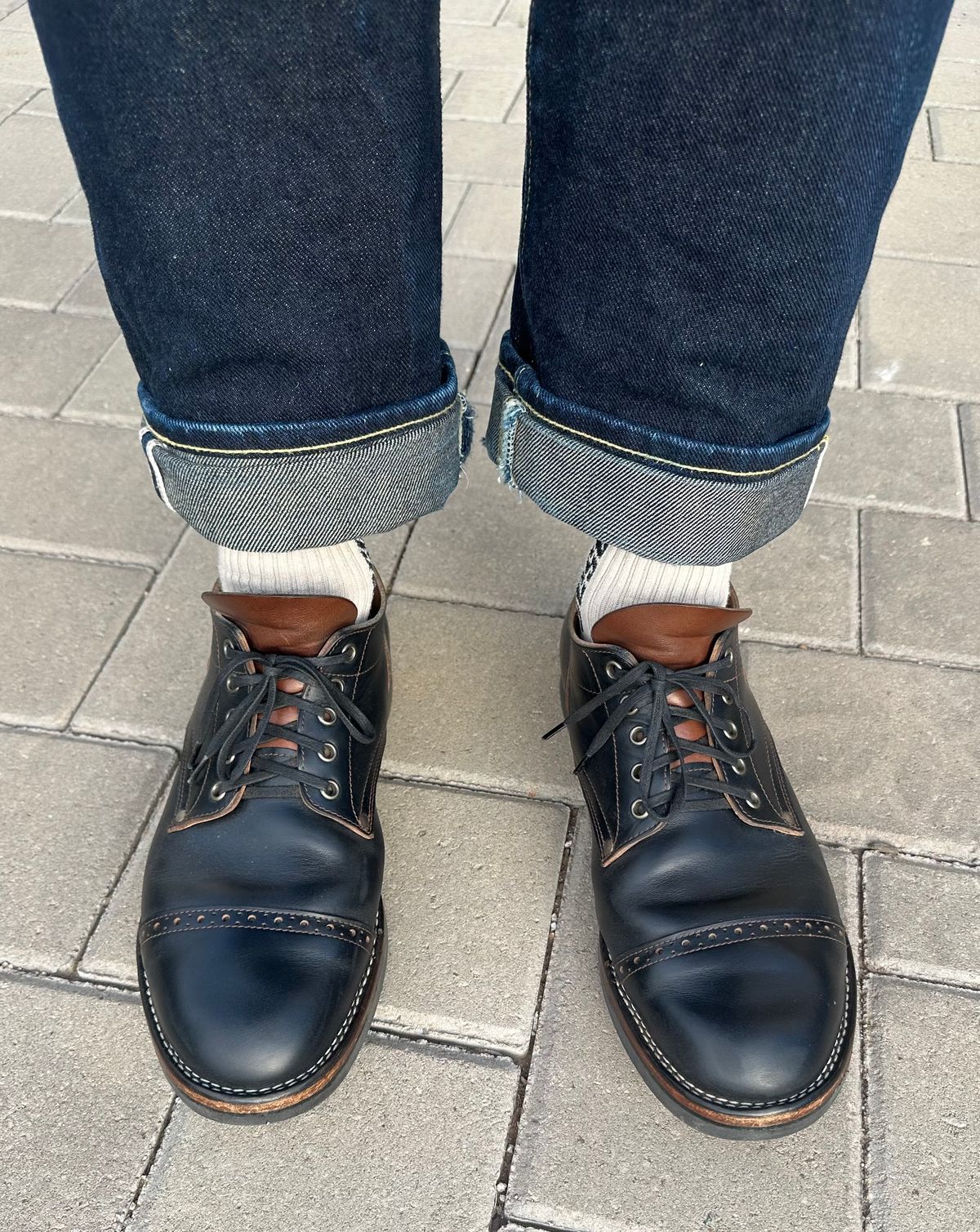 Photo by austinrylees on February 2, 2026 of the New River Boot Quade in Horween Horse Front Strips.