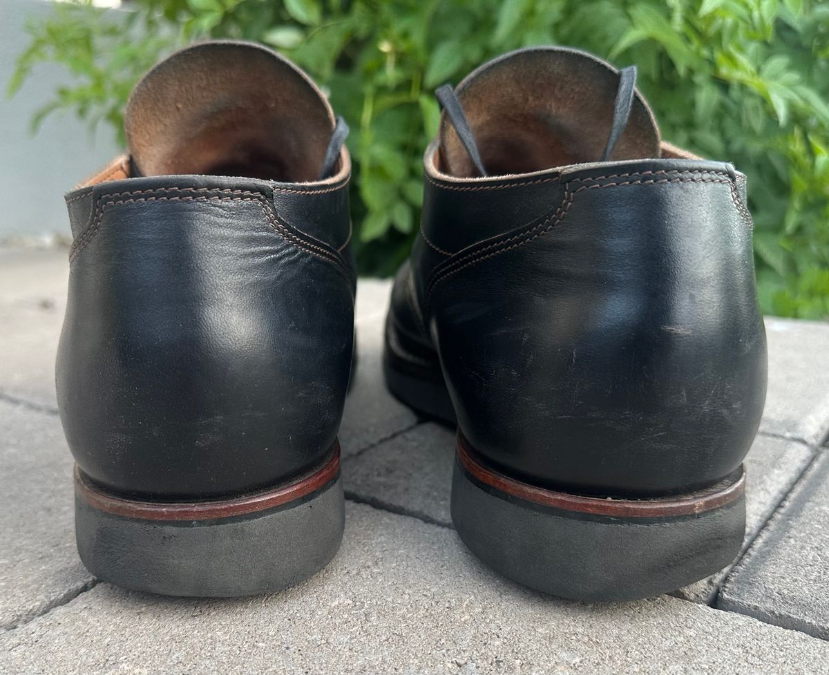 Photo by austinrylees on February 3, 2026 of the New River Boot Quade in Horween Horse Front Strips.