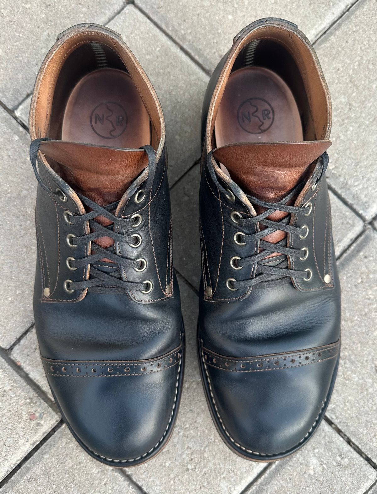 Photo by austinrylees on February 3, 2026 of the New River Boot Quade in Horween Horse Front Strips.