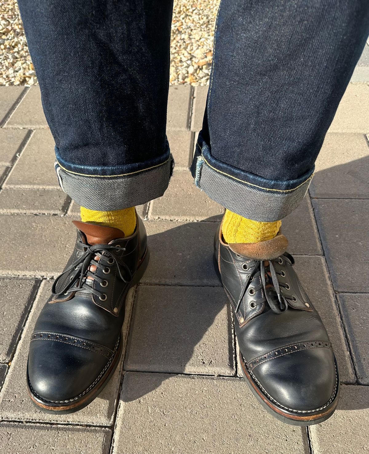 Photo by austinrylees on February 26, 2026 of the New River Boot Quade in Horween Horse Front Strips.