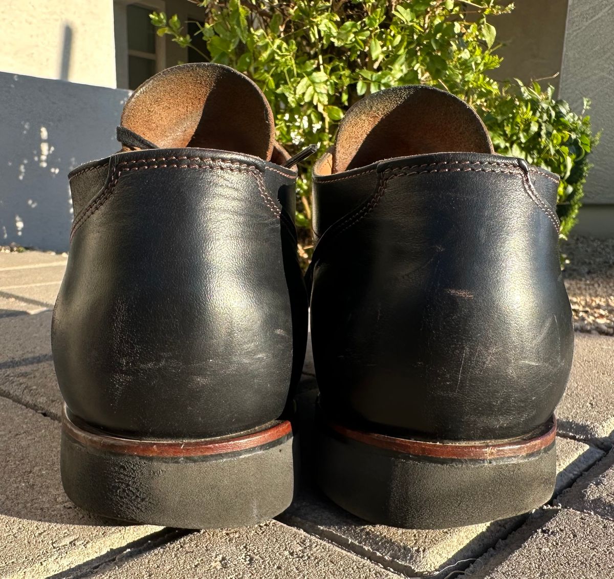 Photo by austinrylees on March 4, 2026 of the New River Boot Quade in Horween Horse Front Strips.