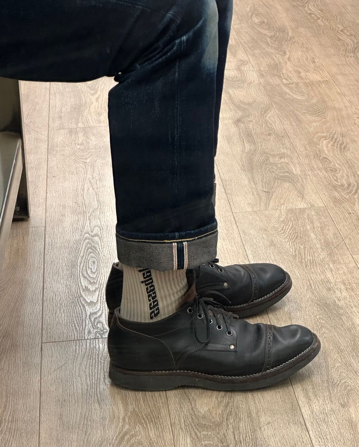 Photo by austinrylees on March 7, 2026 of the New River Boot Quade in Horween Horse Front Strips.