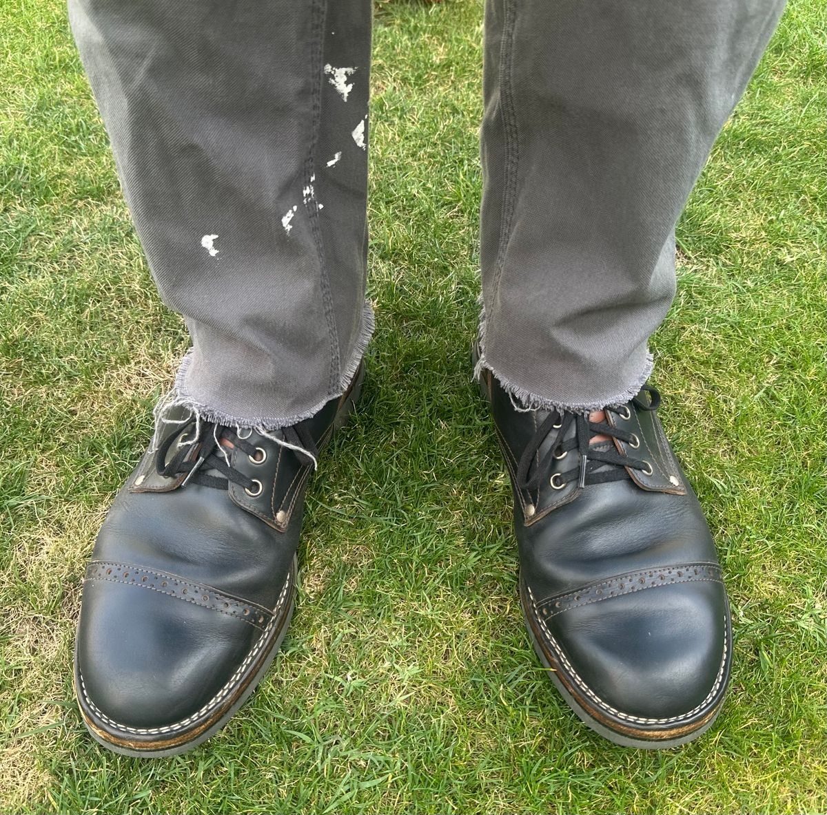 Photo by austinrylees on March 14, 2026 of the New River Boot Quade in Horween Horse Front Strips.