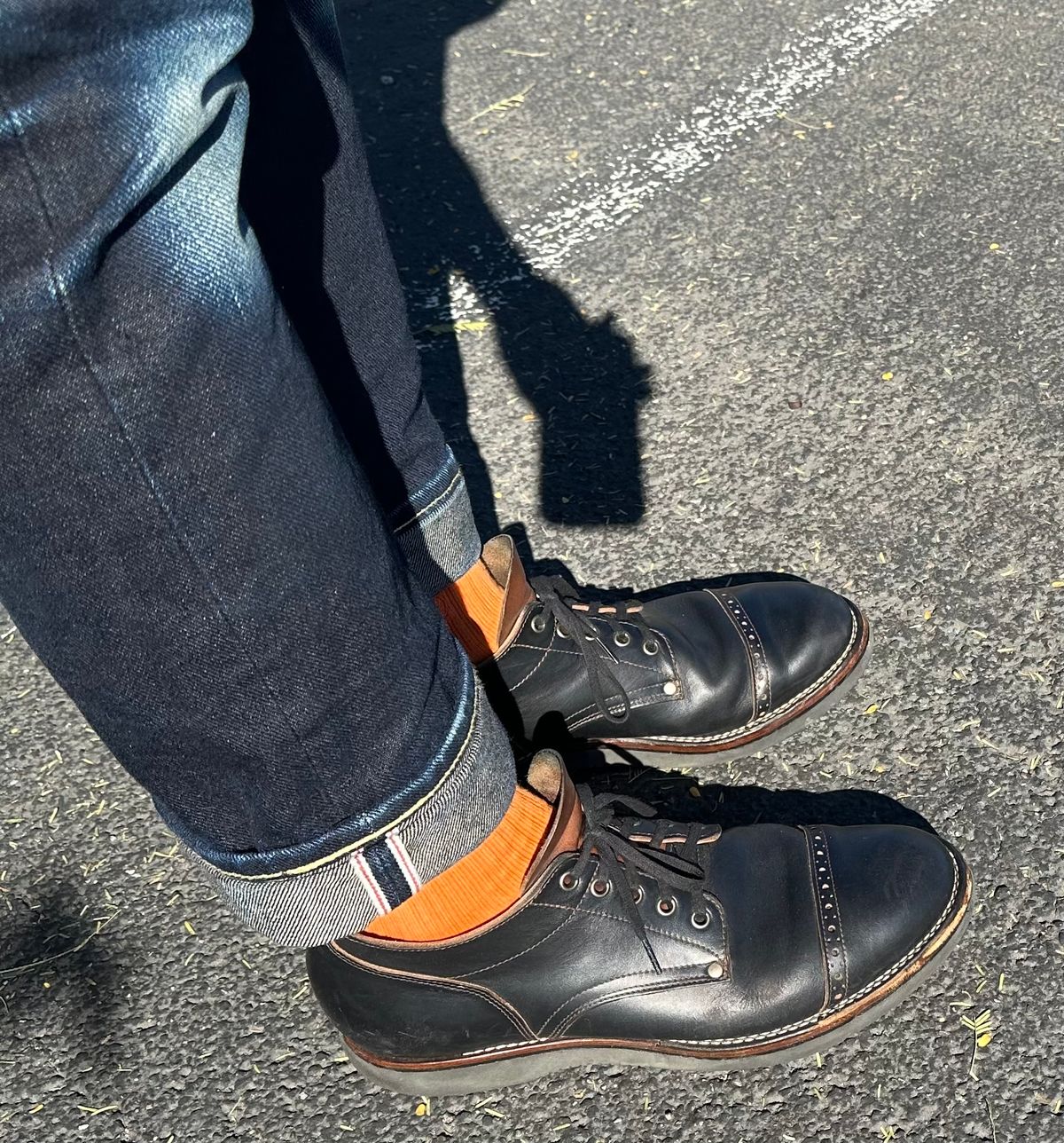 Photo by austinrylees on March 19, 2026 of the New River Boot Quade in Horween Horse Front Strips.