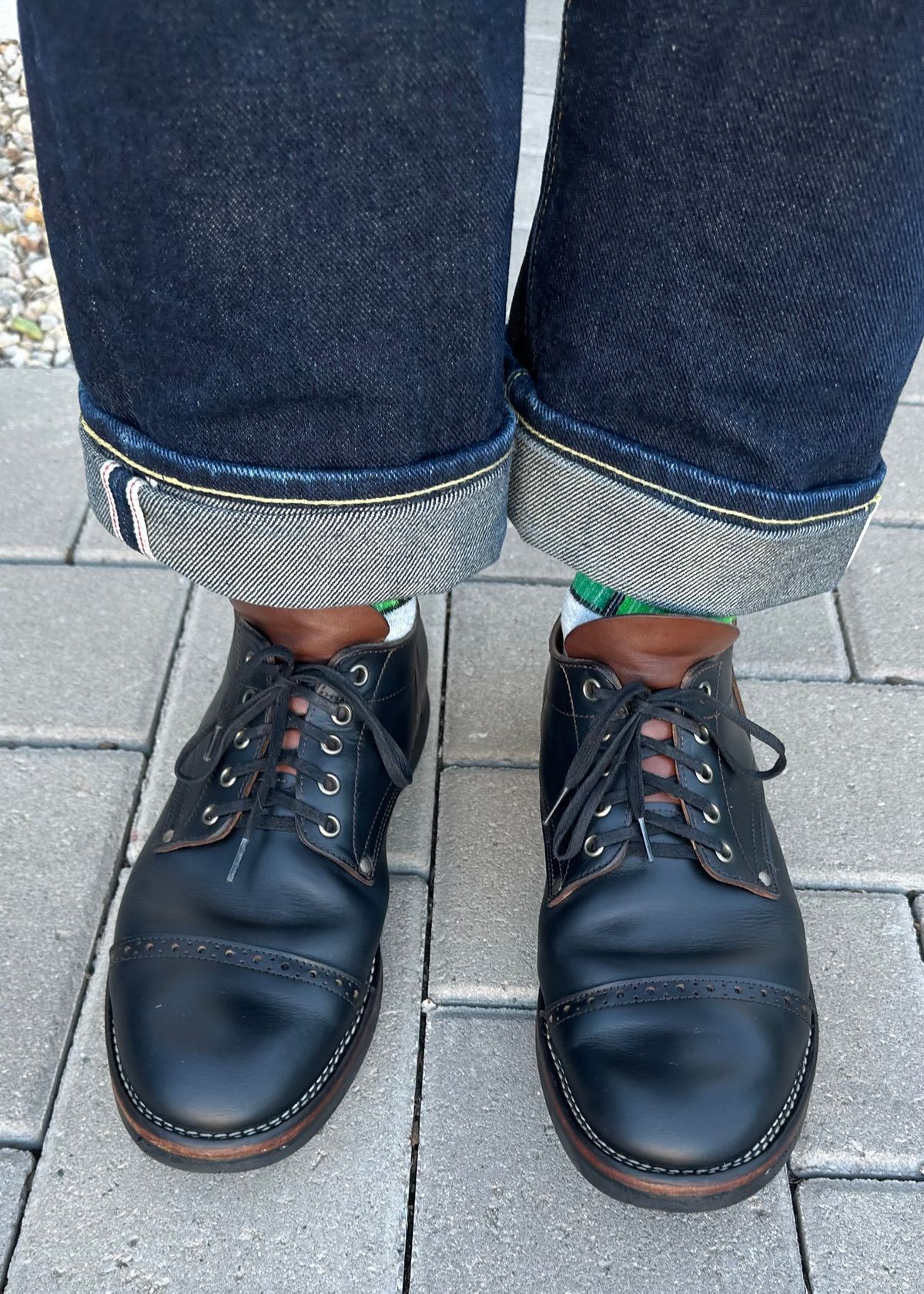 Photo by austinrylees on March 25, 2026 of the New River Boot Quade in Horween Horse Front Strips.