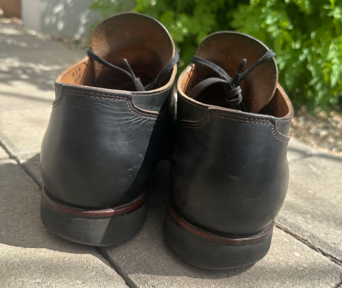 Photo by austinrylees on April 4, 2026 of the New River Boot Quade in Horween Horse Front Strips.