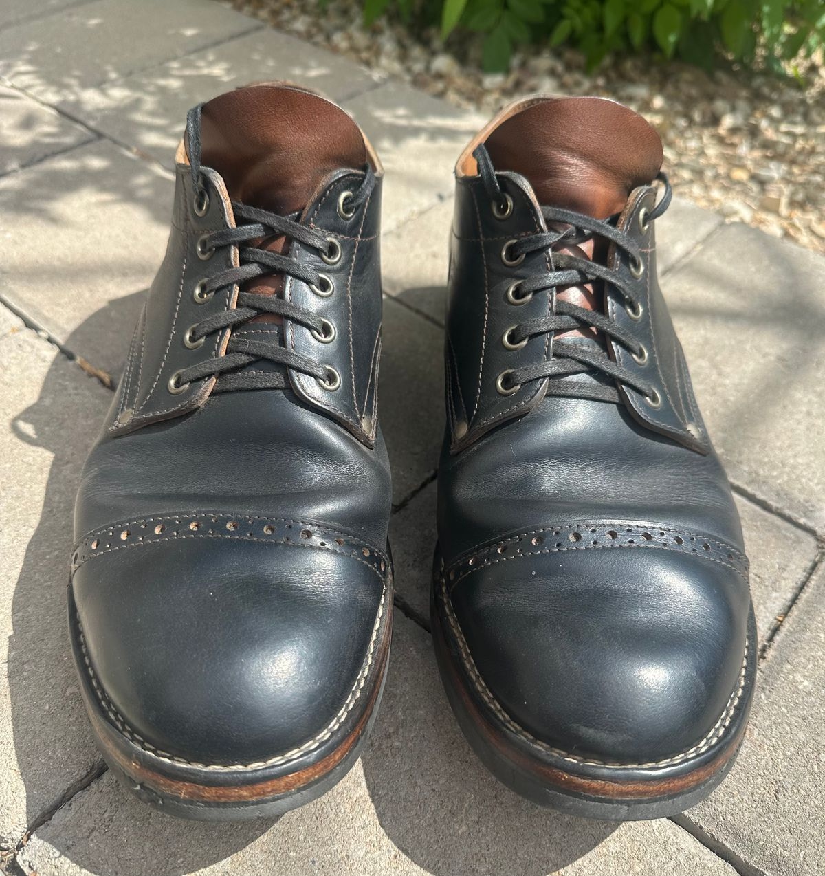 Photo by austinrylees on April 4, 2026 of the New River Boot Quade in Horween Horse Front Strips.